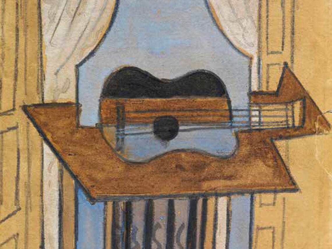 Naturaleza muerta con guitarra (Still Life with Guitar)