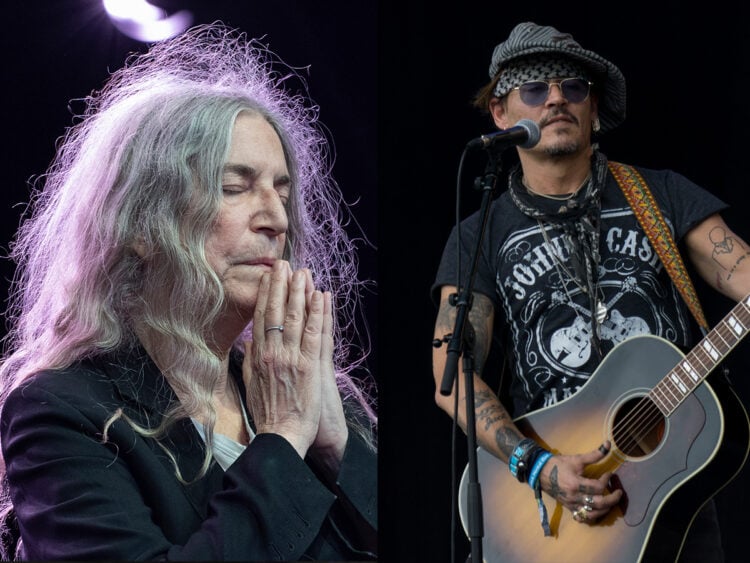 Patti Smith - Johnny Depp - Split - 2025