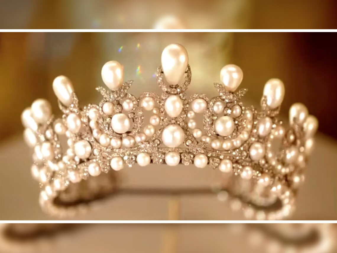 A tiara worn by French Empress Eugenie was among the items stolen from the Louvre