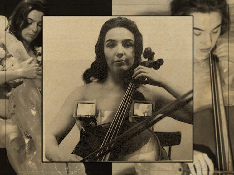 The Topless Cellist- Was Charlotte Moorman the first performer to be charged with indecent exposure?