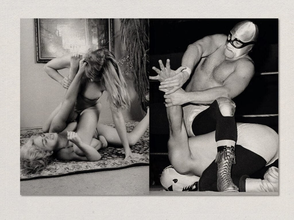 Welcome to the weird world of erotic wrestling- An adult photographic guide