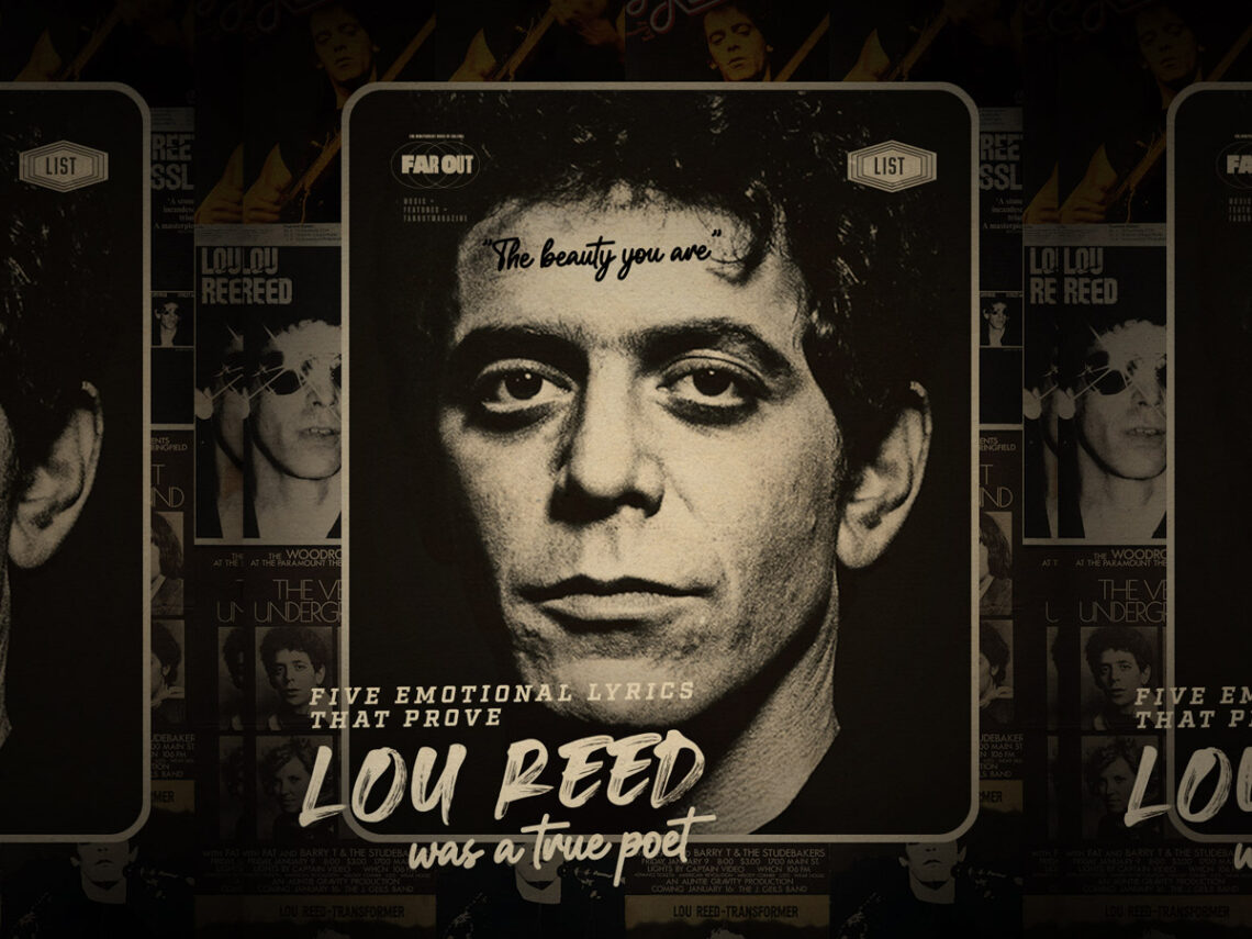 The beauty you are- Five emotional lyrics that prove Lou Reed was a true poet