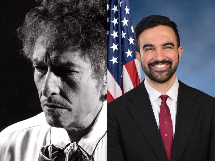 Bob Dylan - Zohran Mamdani - Split - 2025