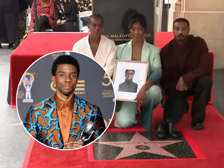 Chadwick Boseman honoured with posthumous star on Hollywood Walk of Fame - 2025