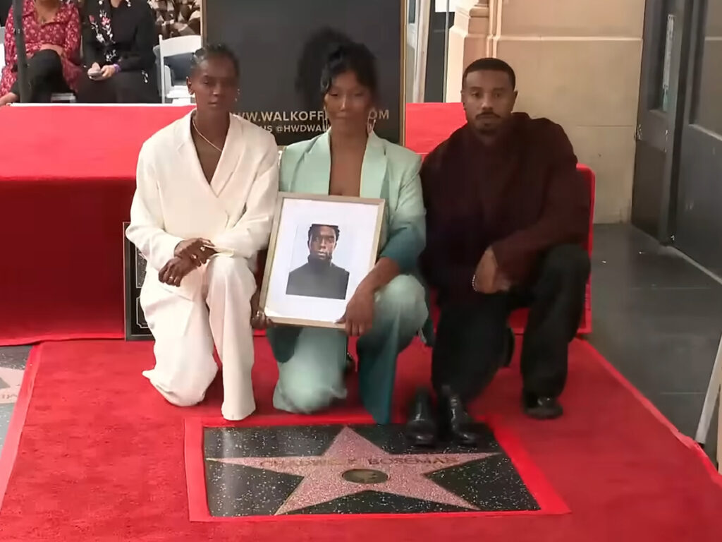 Chadwick Boseman honoured with posthumous star on Hollywood Walk of Fame - 2025