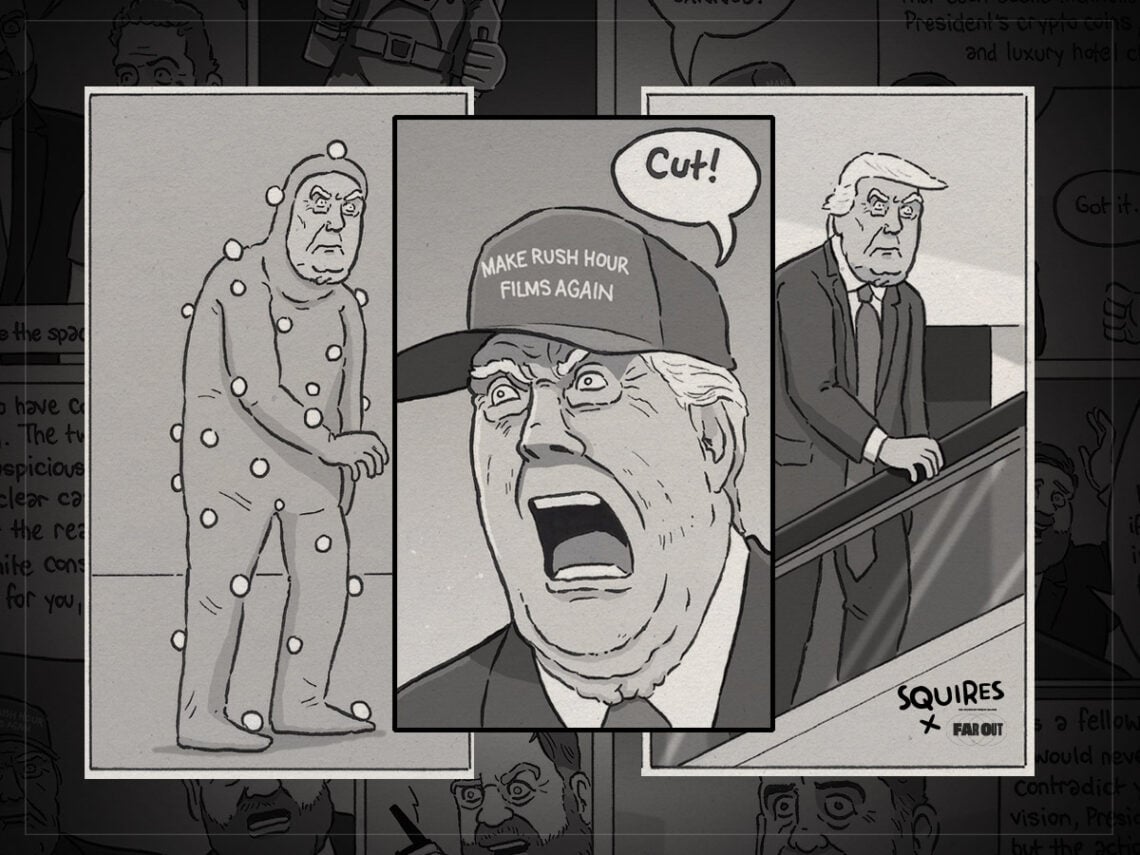David Squires - Donald Trump - Rush Hour Strip - 2025