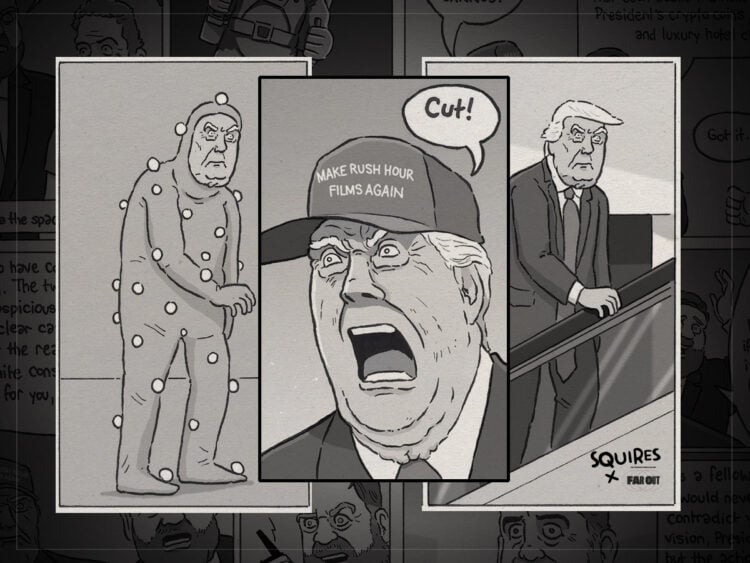 David Squires - Donald Trump - Rush Hour Strip - 2025