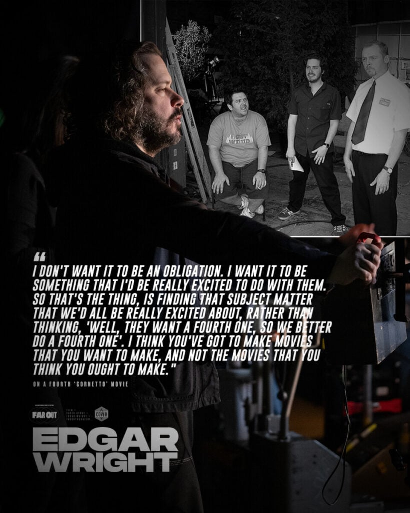 Edgar Wright reflects on 'The Running Man' and 30 years of directing movies- I think you make every film like it's going to be your last