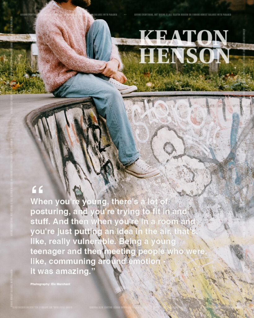 Giving everything, not giving it all- Keaton Henson on finding honest balance with Parader