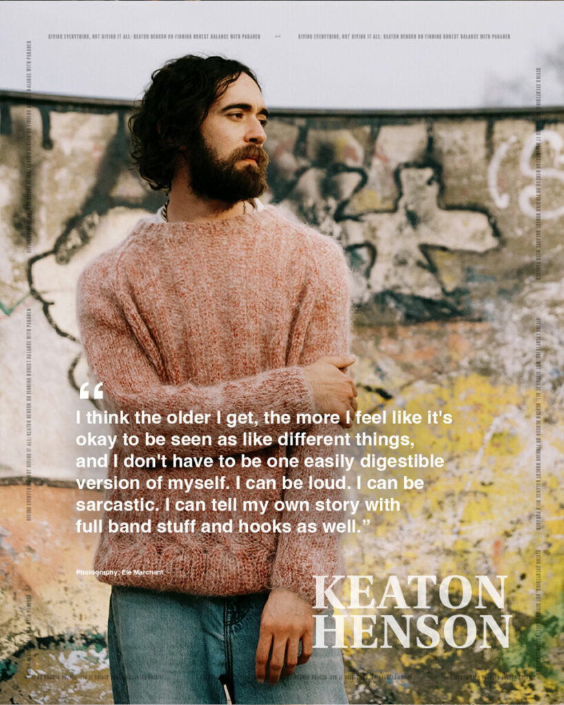 Giving everything, not giving it all- Keaton Henson on finding honest balance with Parader