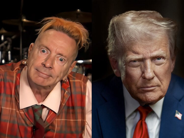 John Lydon - President Donald Trump - Split - 2025