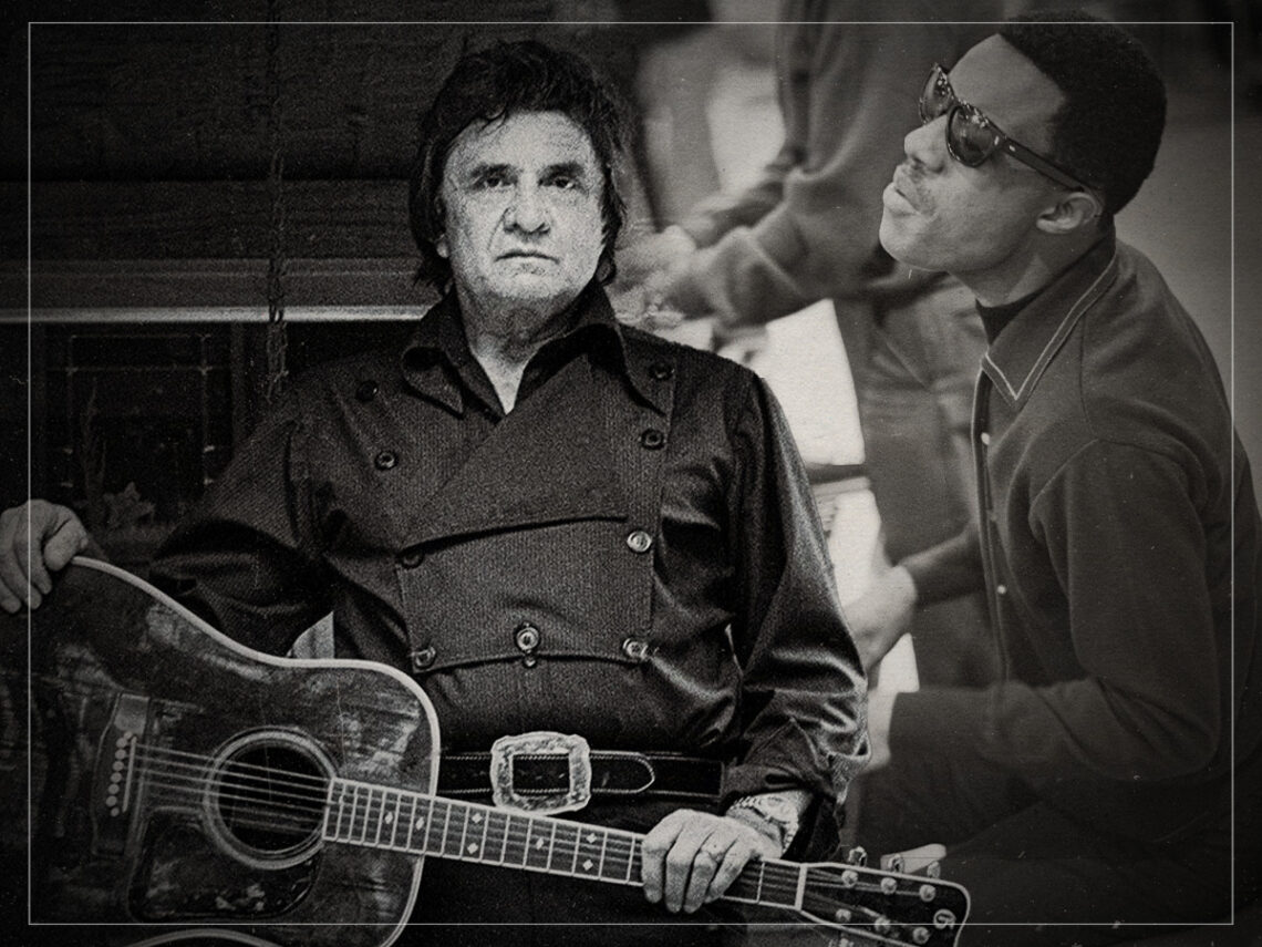 Johnny Cash - Stevie Wonder - Split