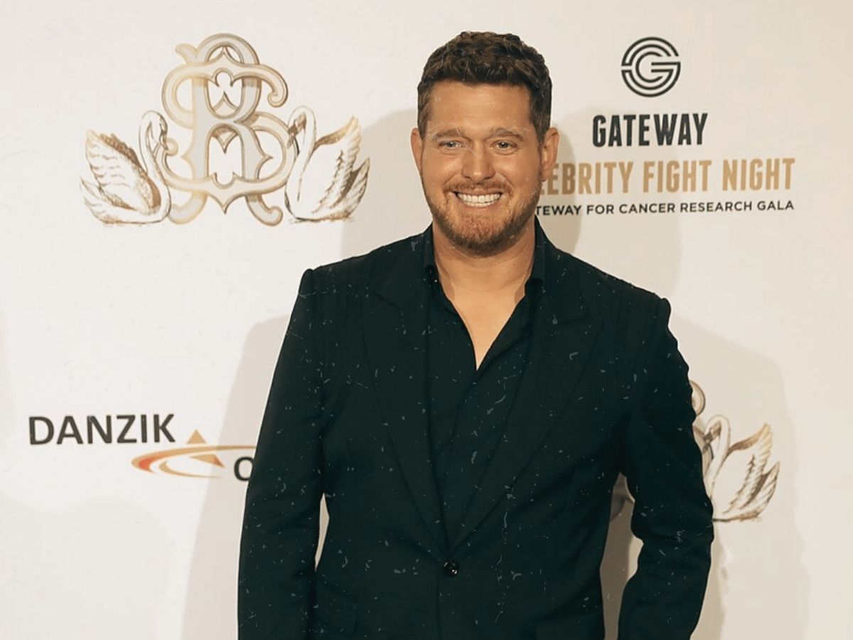 Michael Bublé on the red carpet at 2024 Gateway Celebrity Fight Night at the Fairmont Scottsdale Princess in Scottsdale, Arizona.
