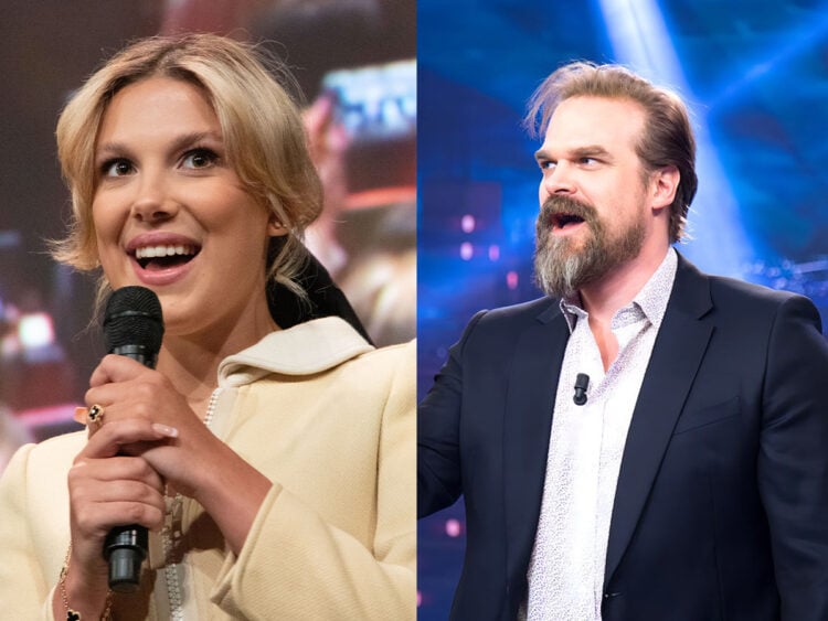 Millie Bobby Brown - David Harbour - 2025 - Split