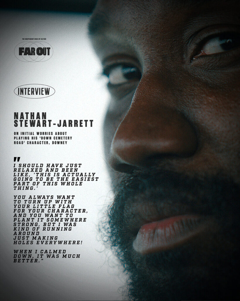athan Stewart-Jarrett takes a walk 'Down Cemetery Road' for Apple TV, and returns to the stage for 'The Importance of Being Earnest' - Far Out Magazine 02