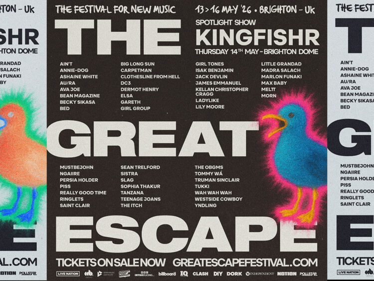 The Great Escape - 2026 - Festival - Brighton - Line Up - Poster
