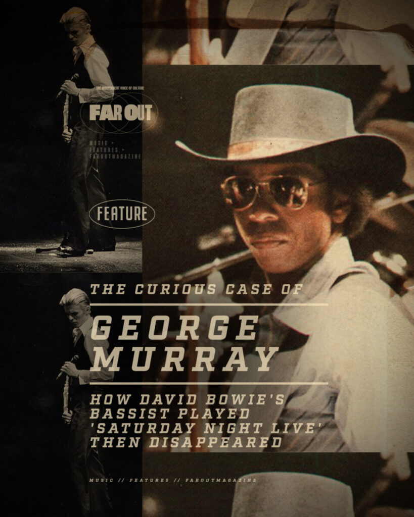 The curious case of George Murray- How David Bowie's bassist played 'Saturday Night Live' then disappeared