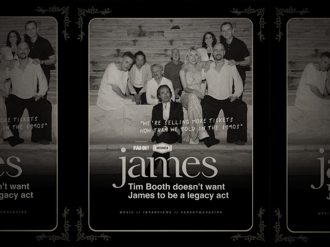 Tim Booth doesn't want James to be a legacy act- We're selling more tickets now than we sold in the 1990s