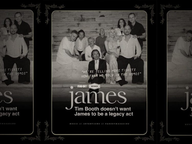 Tim Booth doesn't want James to be a legacy act- We're selling more tickets now than we sold in the 1990s