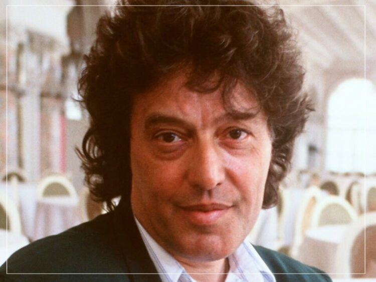 Director Tom Stoppard at the 1990 Venice Film Festival.