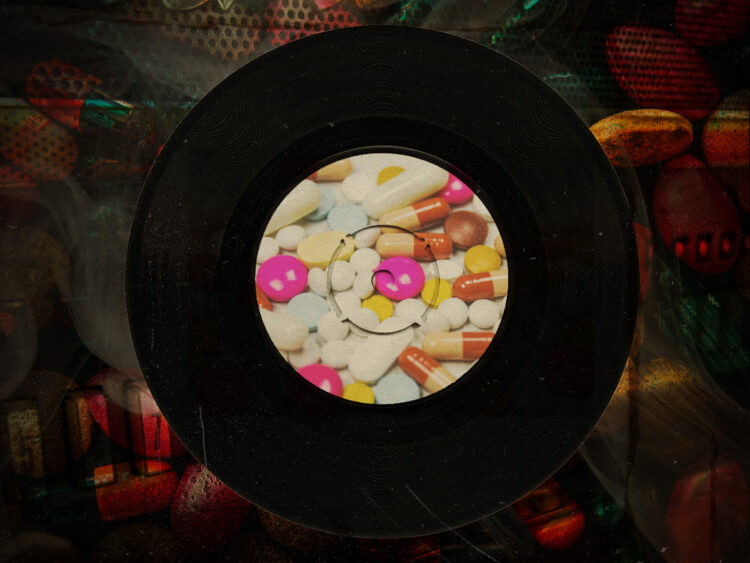 What was the first song about drugs to hit number one in the charts