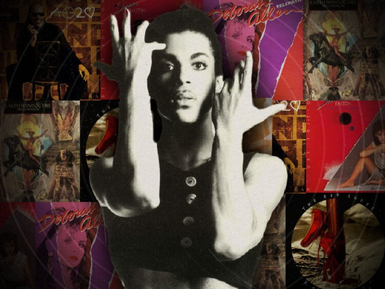 Which other artists albums did Prince appear on