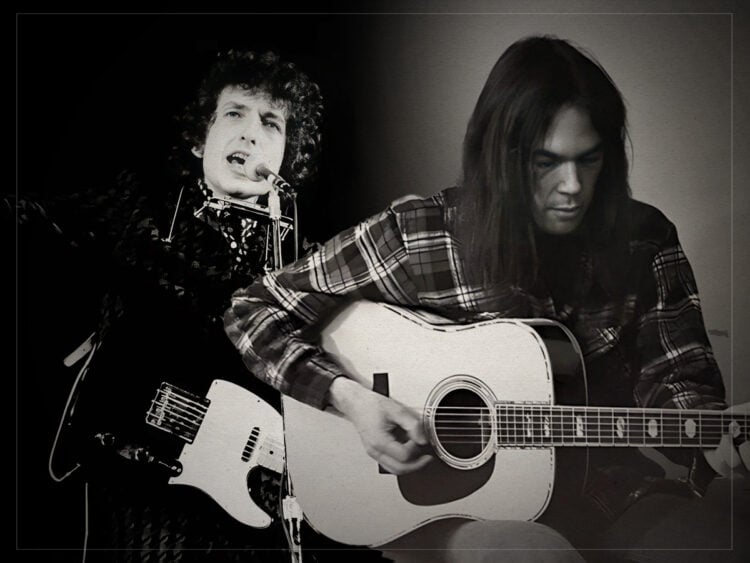 Bob Dylan - Neil Young - Split - 2025
