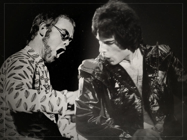 Elton John - Freddie Mercury - Split