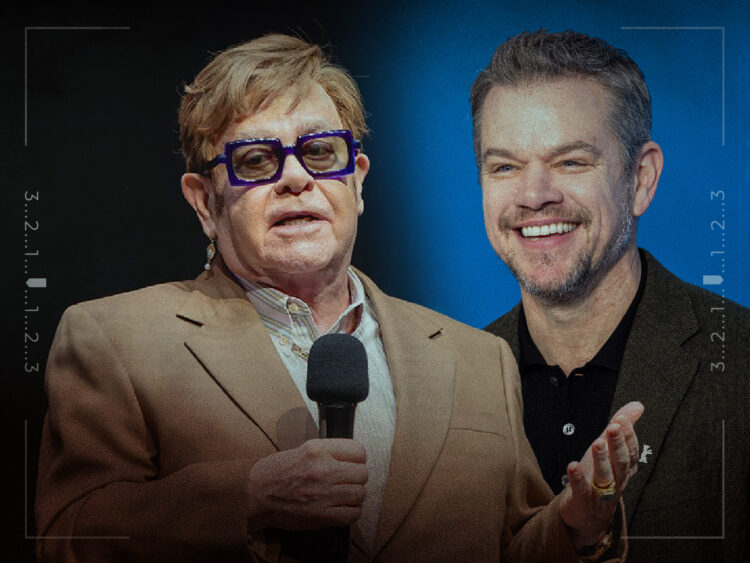 Elton John - Matt Damon - Split