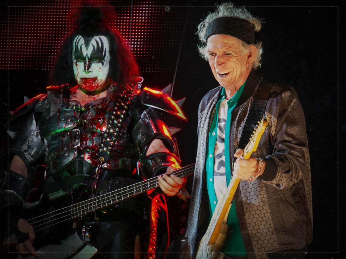 Gene Simmons - Keith Richards - Split