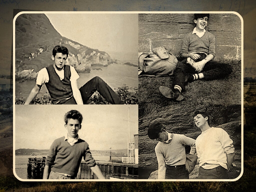 Harlech, Wales- the final destination of Paul McCartney and George Harrison's hitchhiking adventure