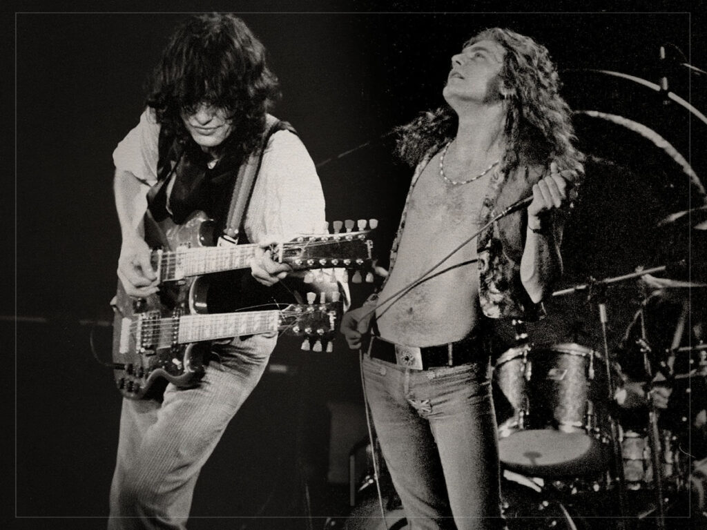 Jimmy Page - Robert Plant - Led Zeppelin - Split