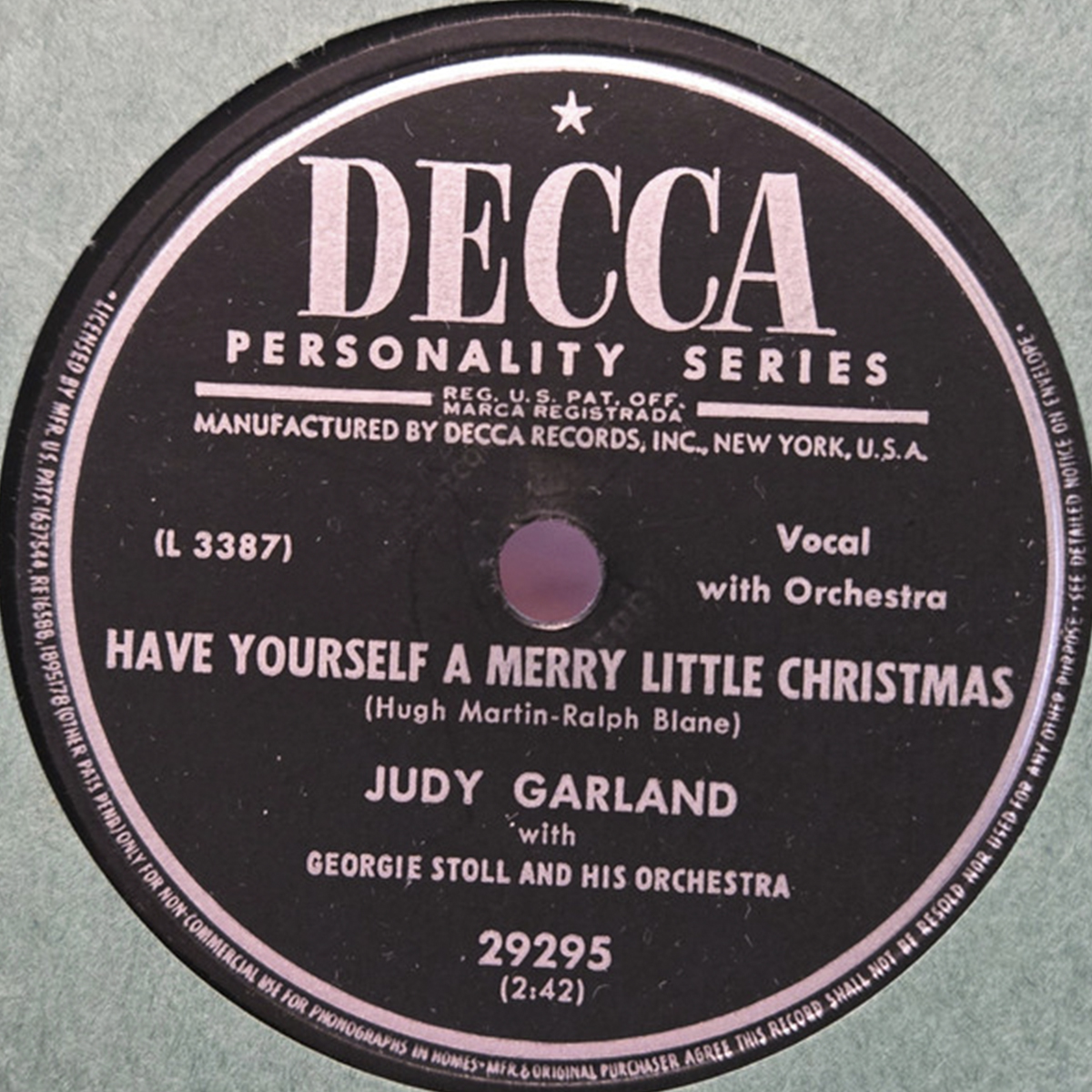 Judy Garland - Have Yourself a Merry Little Christmas
