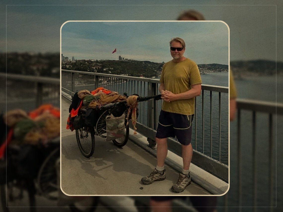 Karl Bushby- The British adventurer who has spent half his life on the road