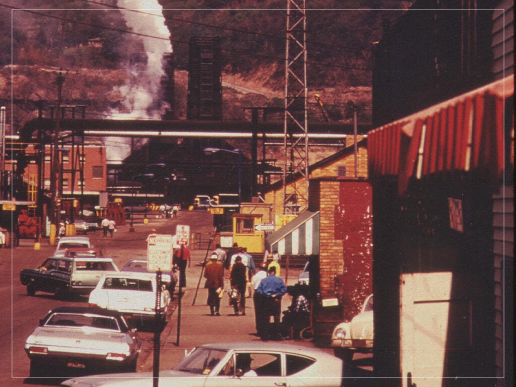 Street In Clairton Pennsylvania - May 1973