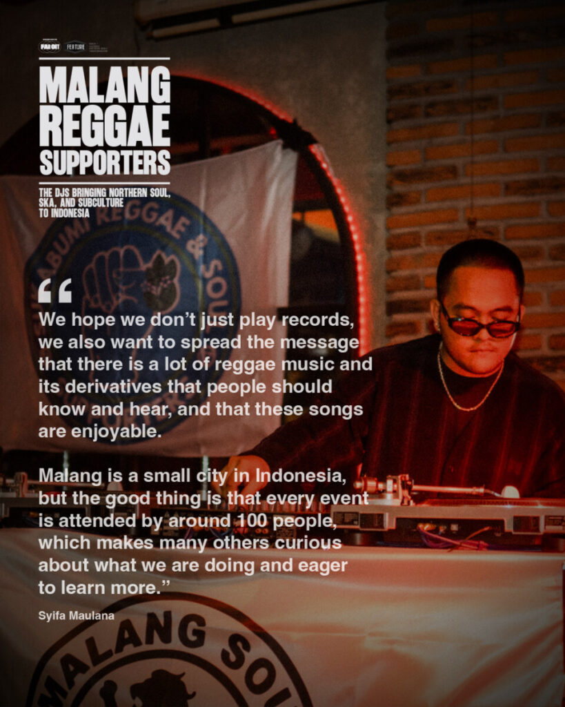 Malang Reggae Supporters- The DJs bringing northern soul, ska, and subculture to Indonesia