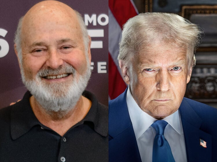 Rob Reiner - President Donald Trump - 2025 - Split -