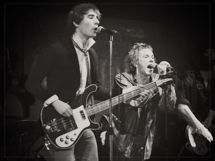 Sex Pistols - Glen Matlock - Johnny Rotten - John Lydon - 1976