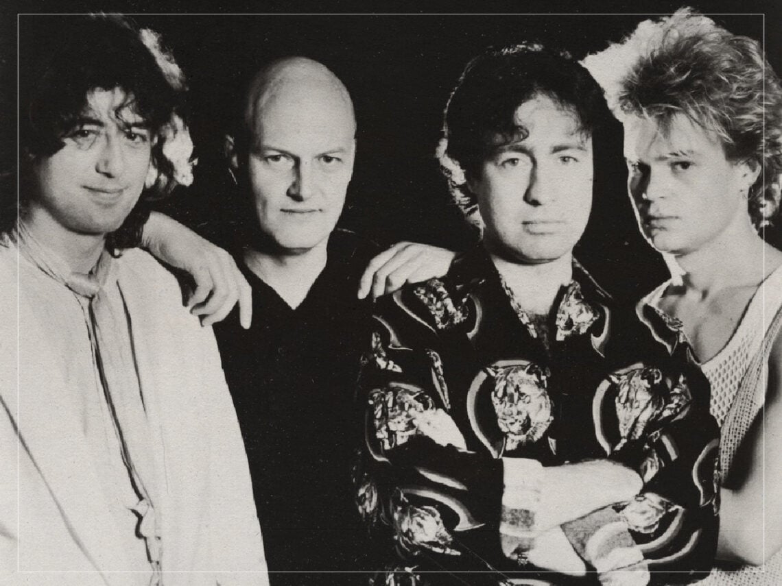 The Firm - Jimmy Page - Chris Slade - Paul Rodgers - Tony Franklin - 1984
