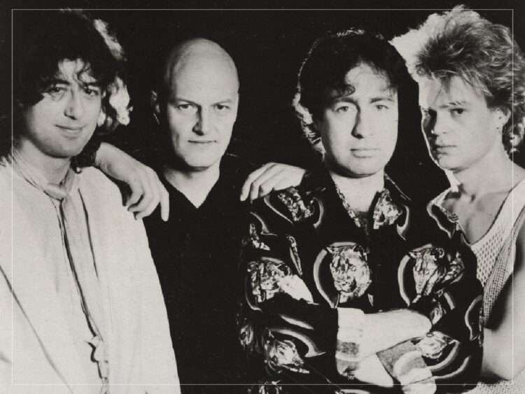The Firm - Jimmy Page - Chris Slade - Paul Rodgers - Tony Franklin - 1984