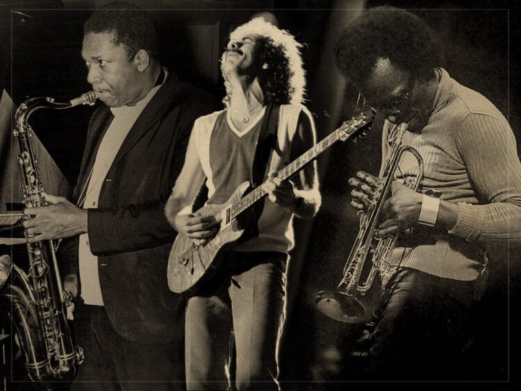 The album Carlos Santana dedicated to Miles Davis and John Coltrane -