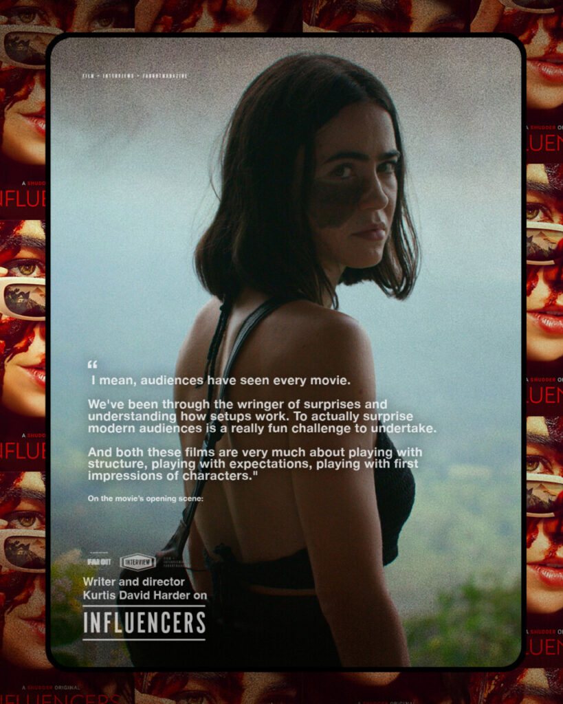 Writer and director Kurtis David Harder on 'Influencers'- Part of the fun is that you don't have all the answers