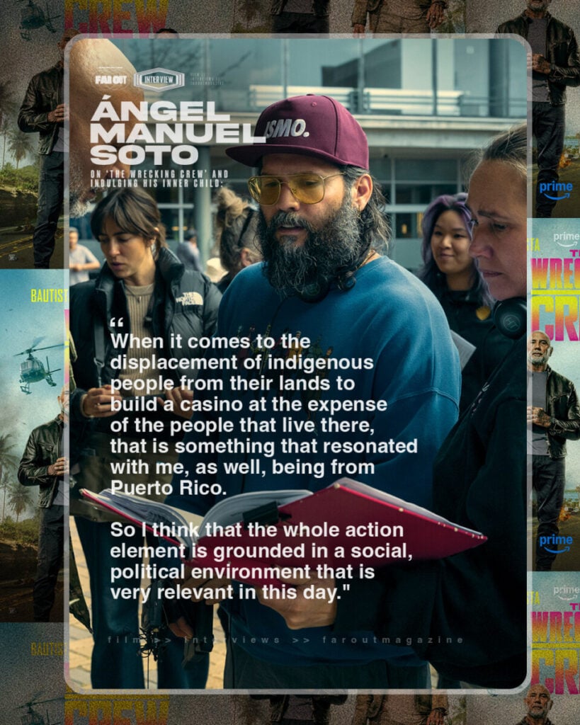 Ángel Manuel Soto on grounding the story.