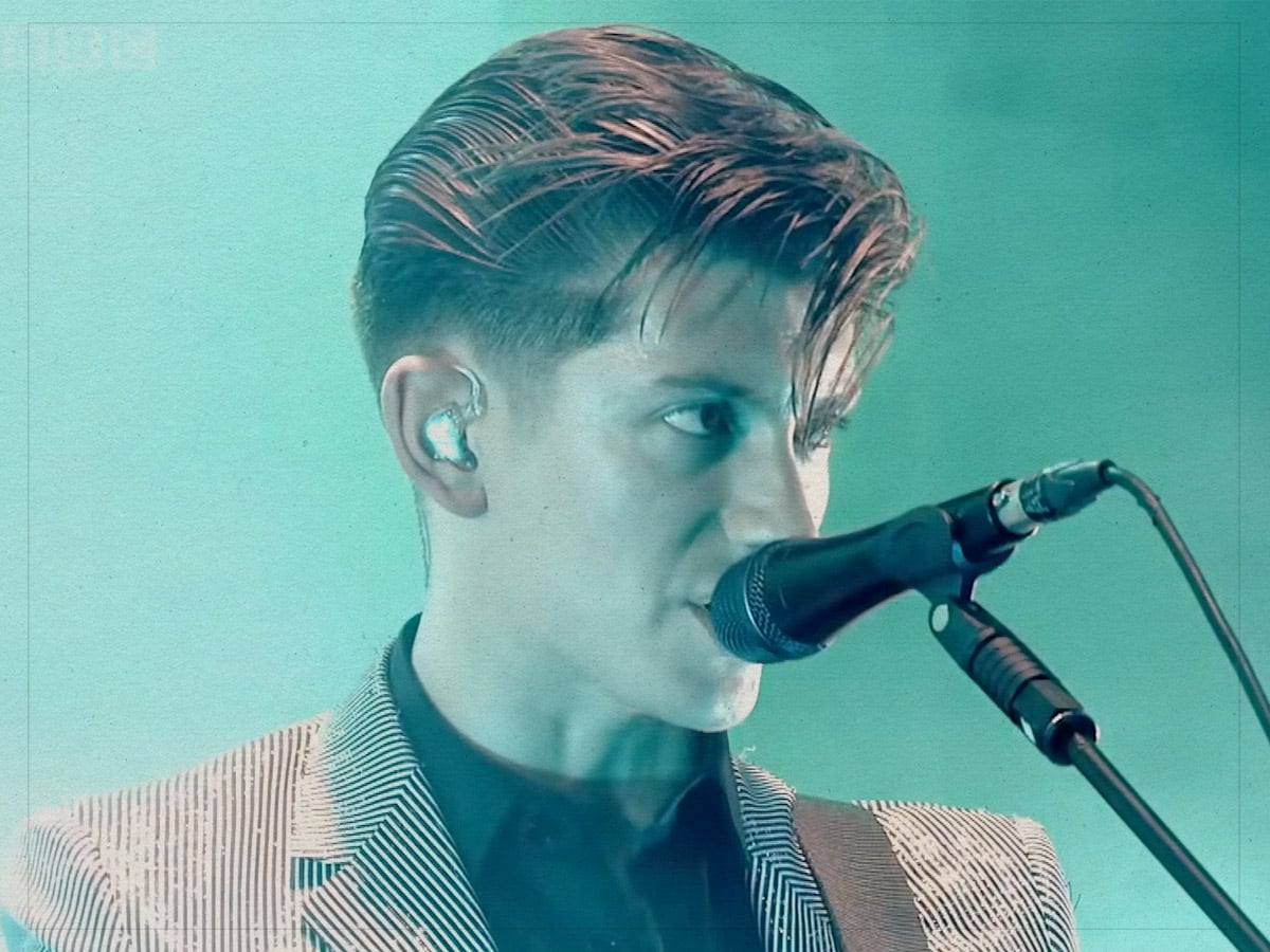 Arctic Monkeys - Glastonbury 2013 - Alex Turner