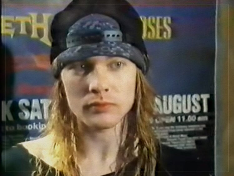 Axl Rose - Guns N' Roses - 1988