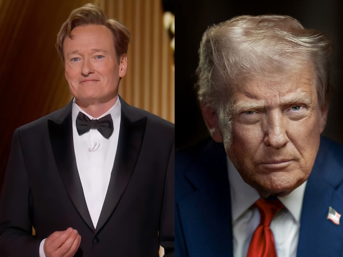 Conan O'Brien - Donald Trump - Split - 2026