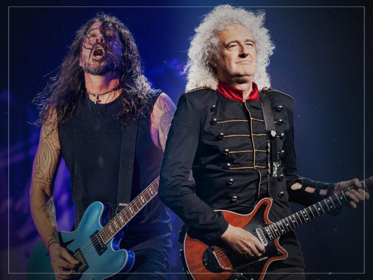 Dave Grohl - Brian May - Split
