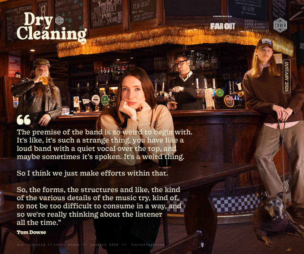 Dry Cleaning on their third album and delivering indie music for the democracy- There is no leader, there's no main creative force - 2026