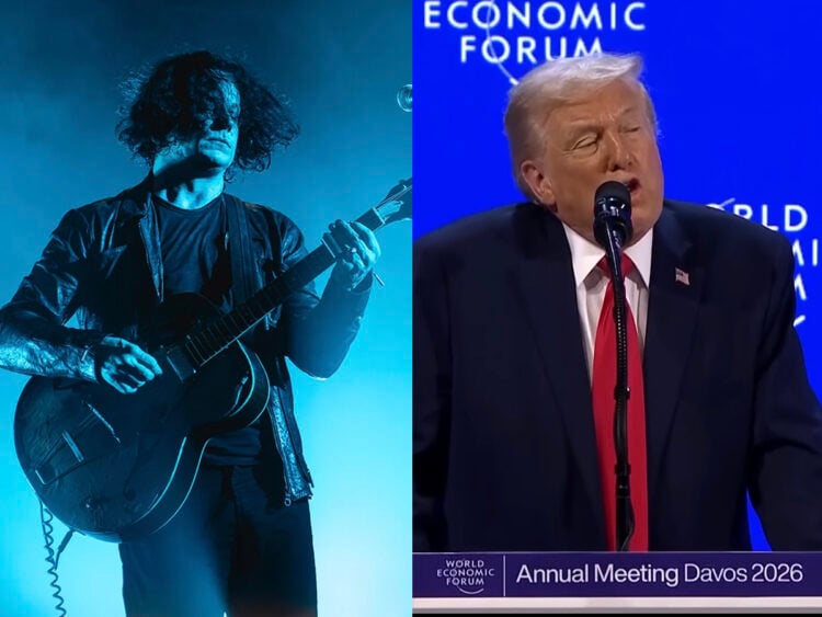 Jack White - President Donald Trum- Davos - Split - 2026