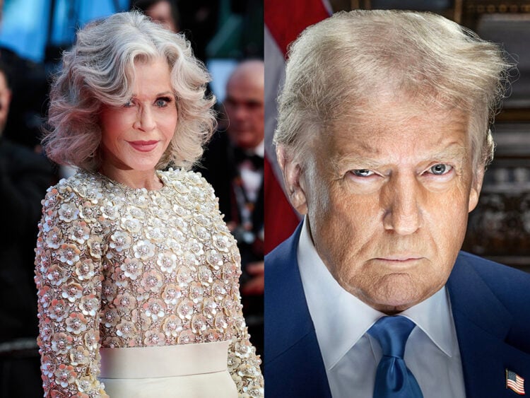 Jane Fonda - Donald Trump - Split -2026